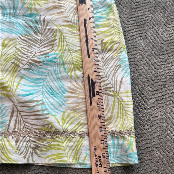 VINEYARD VINES Womens Palm Frond Skirt - Sz 8 - Picture 7 of 7